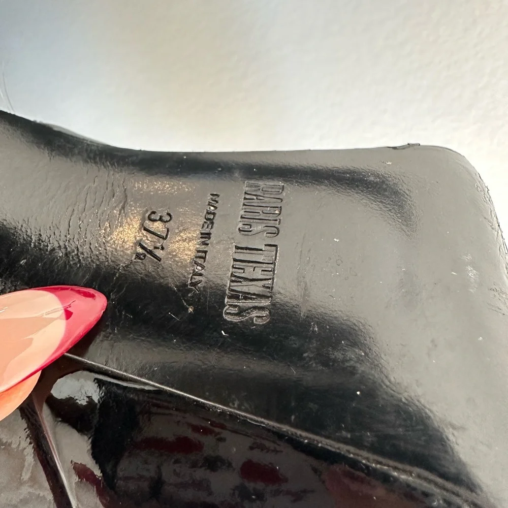 Used Paris Texas Black Delilah Heels - Picture 6 of 10